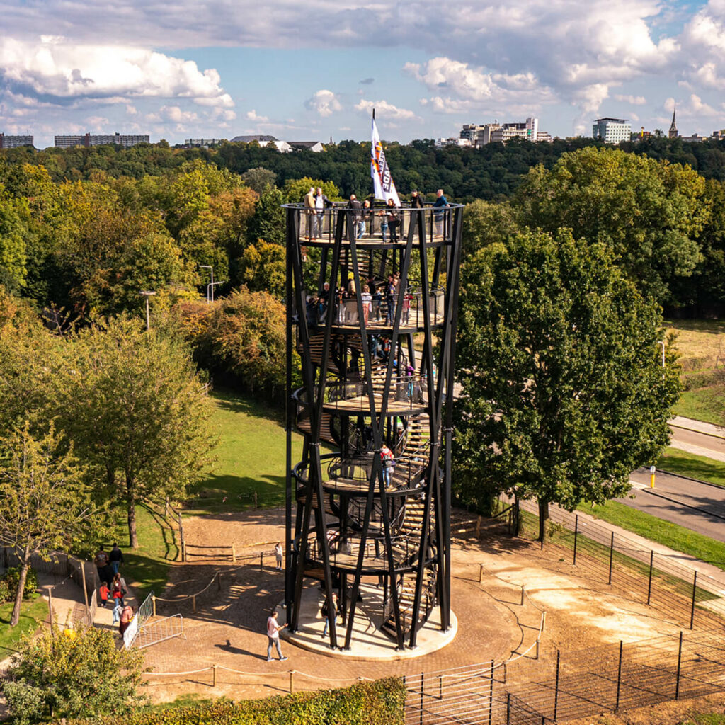 Toren van Gaia bovenaanzicht GaiaZOO