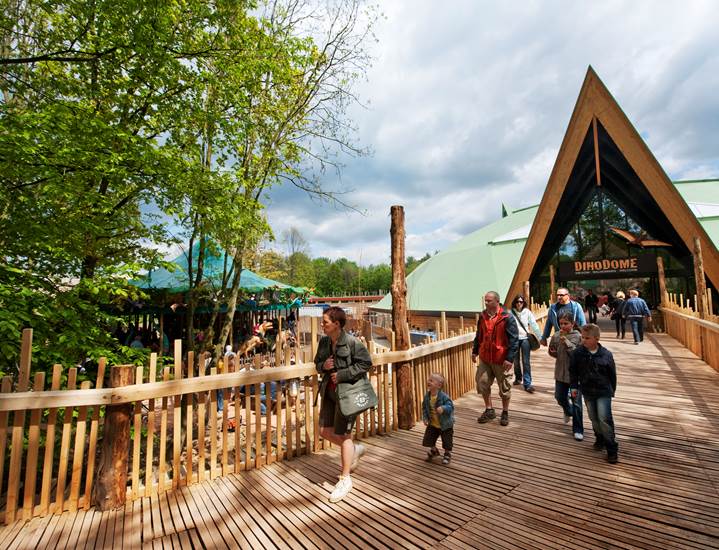 de DinoDome in GaiaZOO