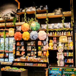 GaiaZOO GaiaSHOP assortiment tijdens opening wand