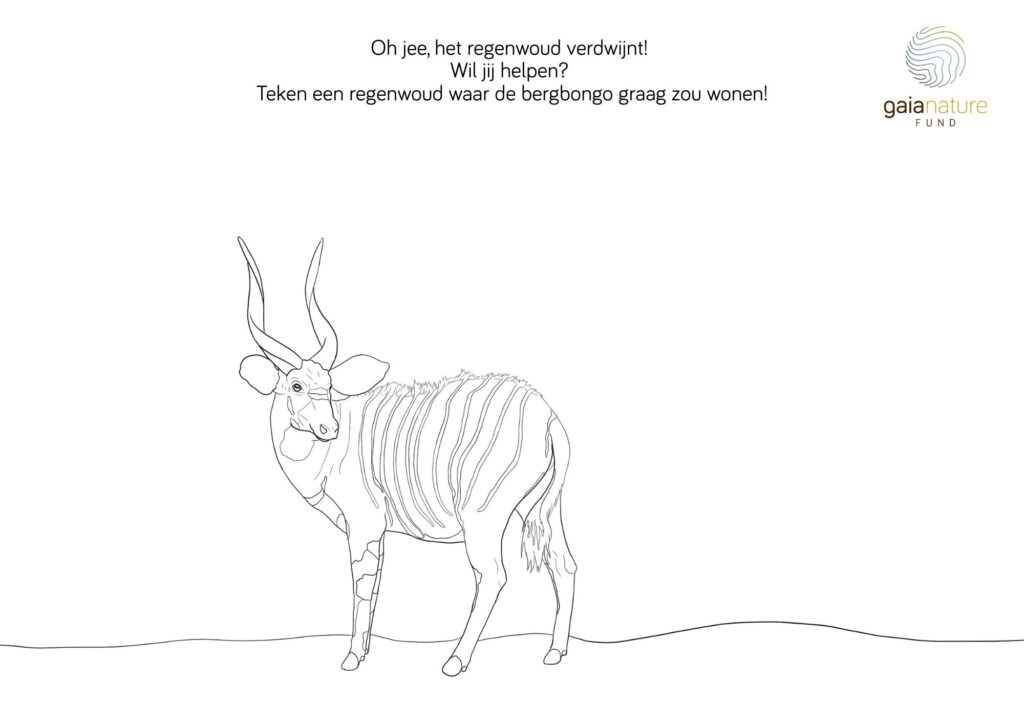 Nog niet uitgekleurd? Download hier de - help de dieren - kleurplaat!  